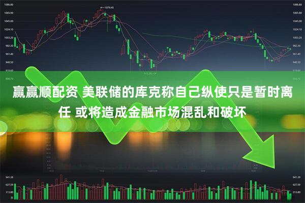 赢赢顺配资 美联储的库克称自己纵使只是暂时离任 或将造成金融市场混乱和破坏